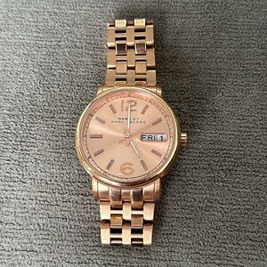 Marc by Marc Jacobs Rose Gold Watch with Date Reader